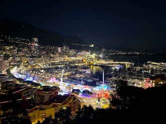Monaco bij nacht begeleide avondtour